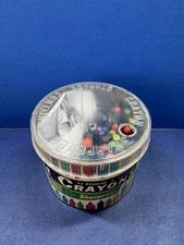 Vintage United Crayon Company Crayon Tin w/ Crayons # 1040 Brooklyn, NY - 1950s