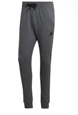adidas Essentials Fleece Pants Mens Regular Tapered Pants Gray