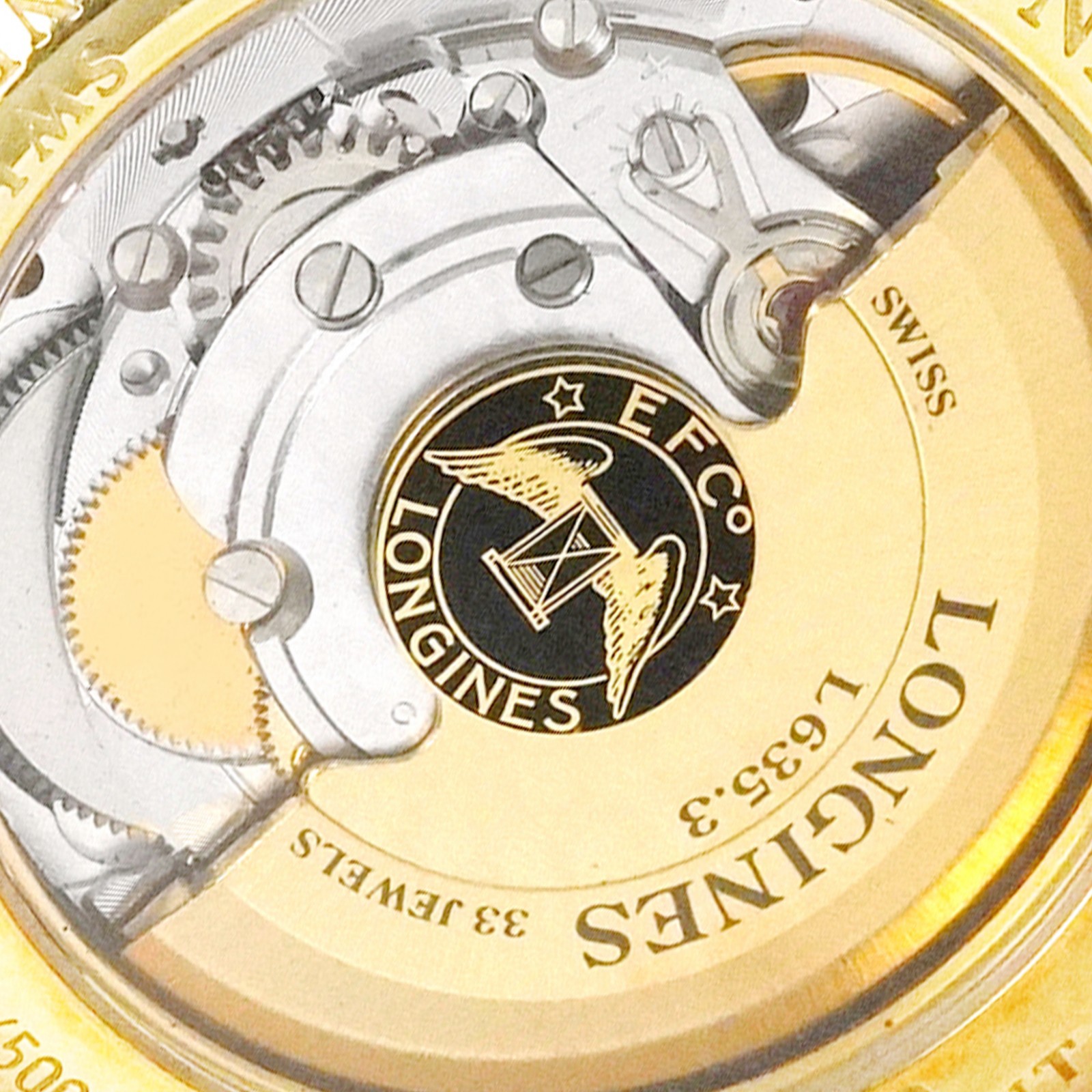 Longines The Pioneers Watch GMT L2.610.6 Limited Edition Yellow Gold Enamel Dial image 6