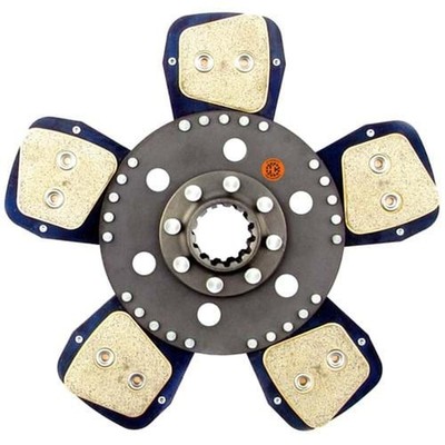 D2094404 11'' Transmission Disc, 5 Pad, w/ 1-9/16'' 14 Spline Hub - Fits Farmtrac