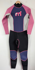Mistral Wetsuit Womens Medium Pink Blue Full Length Long Sleeve Surf Dive
