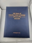 PCS 100 Years Of Lincoln Coins and Stamps 1909-2010 Complete Set In Binder