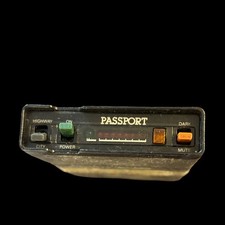 VTG 80's Escort Passport Cincinnati Microwave Radar Detector UNTESTED 