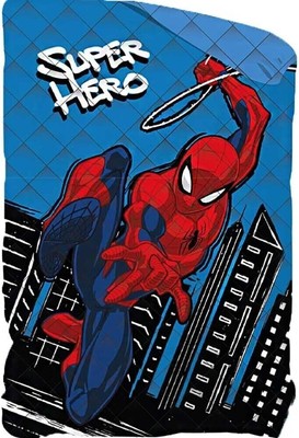 TRAPUNTA INVERNALE MARVEL SPIDER MAN LETTO SINGOLO PIUMONE POSTO UOMO  RAGNO