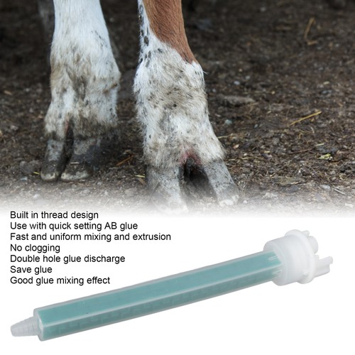 10pcs Mixing Nozzles Plastic Prevent Blocking Adhesive Glue Mixing Nozzle . - Bild 3 von 12