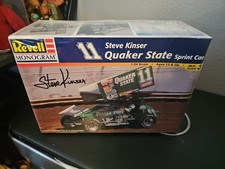 Revell #11 Quaker State Sprint Car Steve Kinser 1/24 Scale Plastic Model Kit