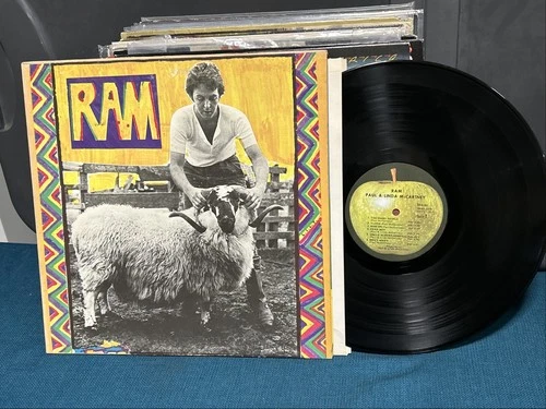 NM-/EX • RAM Paul McCartney 1971 LP Gatefold Capitol SMAS-3375 * West Coast