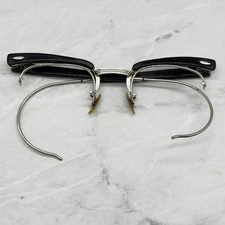 Vintage Bausch & Lomb Eyeglasses 10K GF Frame Only Scrap Parts Repair
