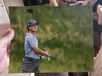 Jackson Koivun Signed 8x10 Photo Auto Auburn Tigers Autograph Pga Golf. Rare