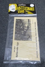 VINTAGE RATTLESNAKE EGGS GAG GIFT PRANK JOKE HUMOR LOFTUS SEALED PACKAGE 1989