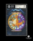 BGS 8 NM-MT Dragonite Prism Holo Disk Card 1998 Pokemon Maru-Menko No. 149