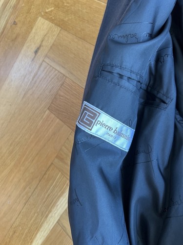 Jacke Blouson Pierre Balmain vintage Grau Blau - Bild 4 von 7