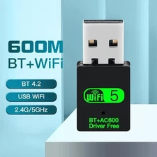 FENVI 600Mbps Mini USB WiFi Bluetooth Adapter Dual Band 2.4G 5Ghz Wireless Card