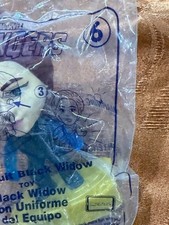  6 BLACK WIDOW SUIT Marvel Avengers END GAME 2019 McDonald Happy Meal Toy SEALED