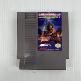 IronSword Wizards & Warriors II NES Nintendo Complete CIB Manual Video Games