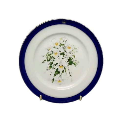 Collection Plate " Royal Wedding Bouquets " Carl XVI Gustav Silvia - Picture 1 of 5