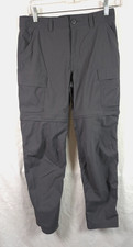 REI Co-Op Kids Sahara Convertible Hiking Pants Kids L Gray