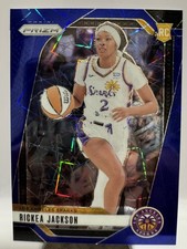 2024 Panini Prizm WNBA - Rickea Jackson #60 Blue Velocity Prizm (RC)