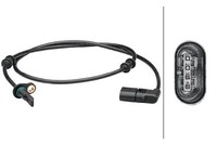 Hella Sensor, Raddrehzahl Beidseitig, Hinterachse, Links