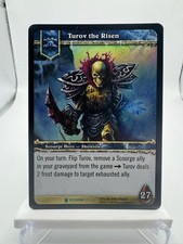 World of Warcraft TCG Icecrown Foil Hero Turov the Risen