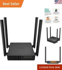 Compact AC1200 Wi-Fi Router with MU-MIMO - Perfect for Fast Home Connectivity