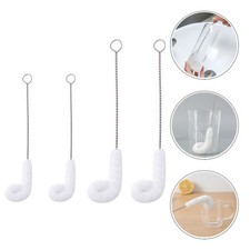 4 Pcs Multi Size Bendable Cleaning Brush For Wine Bottle Cup Cleaning