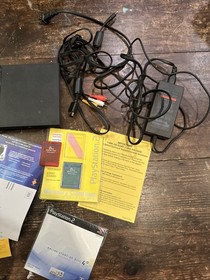 PlayStation 2 Slim SCPH-75001 CIB With Two Memory Cards PS2