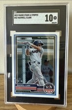 2023 Panini Stars & Stripes - Max Clark - 18U National Team #42 - SGC 10 -Tigers