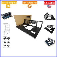 DIY PC Bench Open Chassis Case Rack for Micro ATX, ATX, ITX Motherboards - B...