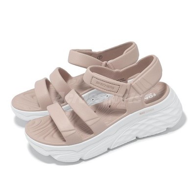 Eーgirls Skechers Max Cushioning-Aura Light Pink Women Strap Women Sandal