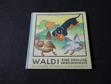 Stara książka z obrazkami: Waldi A drollige Damnik-Story