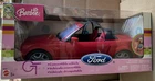 New Vintage Barbie Ford Mustang GT Convertible Car Red #B6283 2003