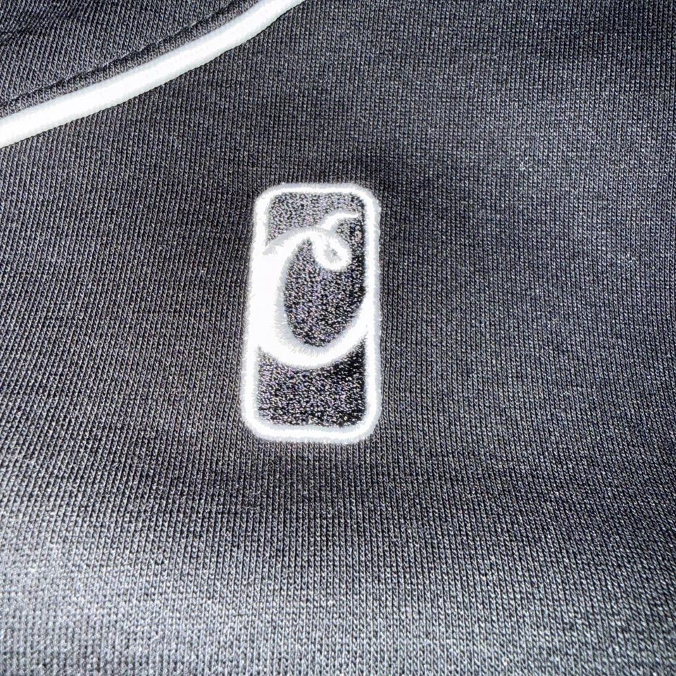 Camiseta deportiva de béisbol Cookies con capucha para hombre L negra paquete Talk botón delantero manga corta Foto 4 de 4