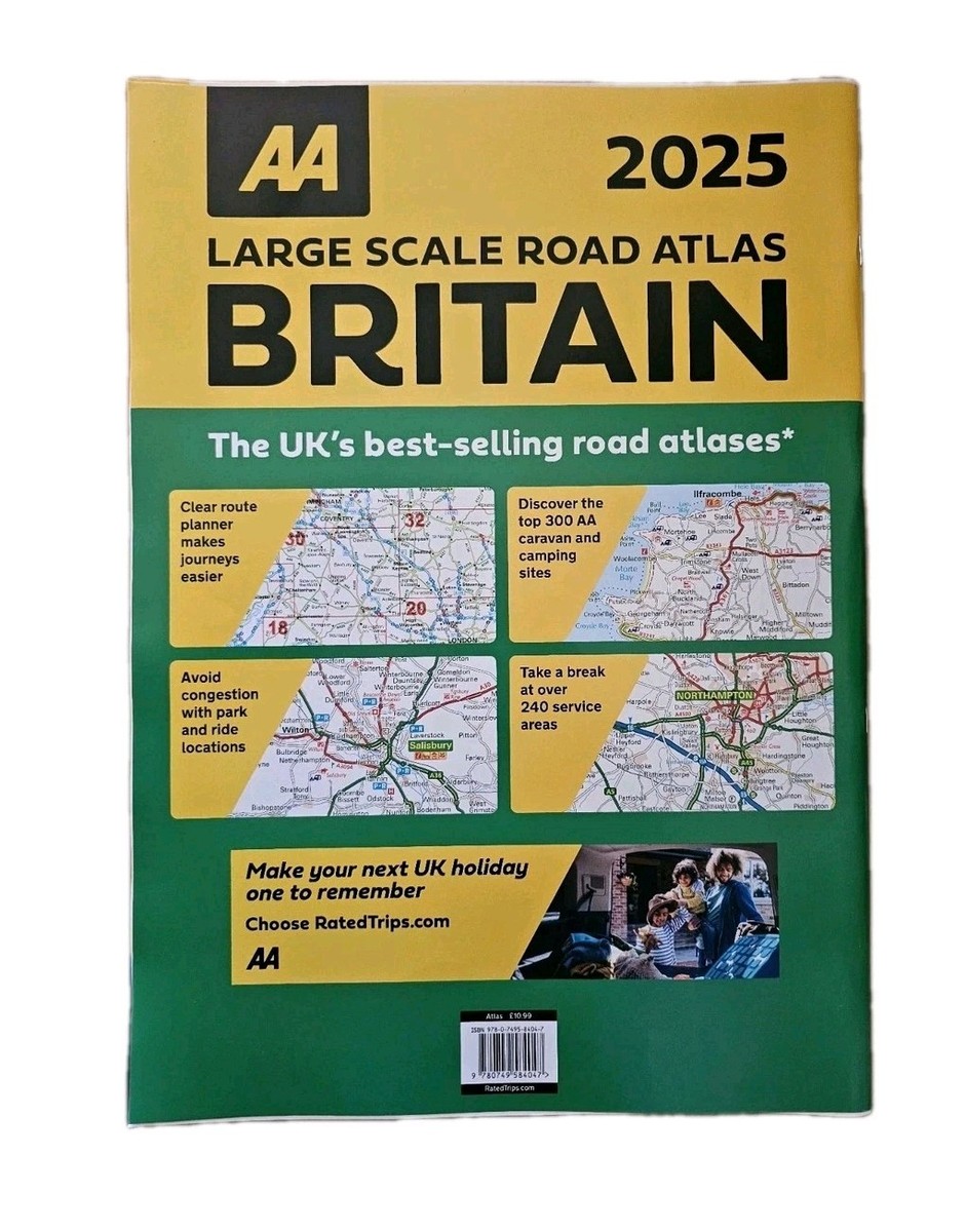 Road Atlas 2025年版 Large Scale Rand McNally 2025 Large Scale Road Atlas : Rand McNally