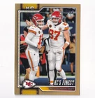 Patrick Mahomes II / Travis Kelce 2026 TOPPS FLAGSHIP GOLD BORDER /2026 CHIEFS
