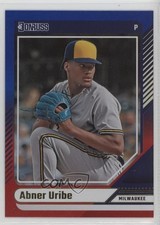 2024 Panini Donruss Red & Blue Abner Uribe #37 1m2n