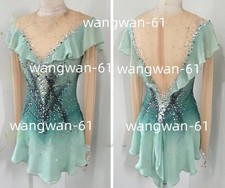 Ice Figure skating gymnastics dress women's dance skirt performance dress