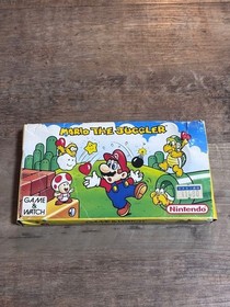 Nintendo Game & Watch Mario the Juggler Tested Working Box Manual Japan Vintage