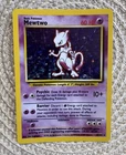 Pokemon TCG Mewtwo Holographic Base Set 10/102 Excellent Condition!