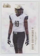 2021 Wild Card MATTE Retail White Dayo Odeyingbo #MBC-34 Rookie RC 11ur. rookie card picture