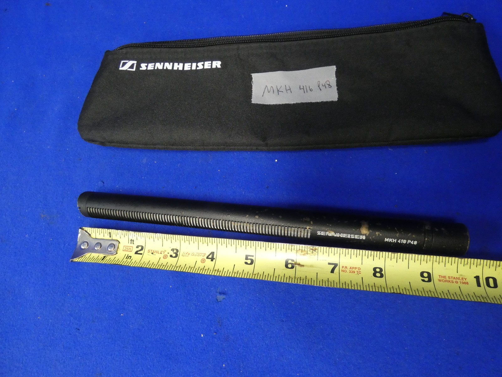 Sennheiser MKH 416 P48 Shotgun Microphone w/Sennheiser Black Soft Case
