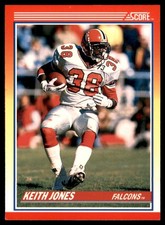 1990 Score - Keith Jones #228 (RC)