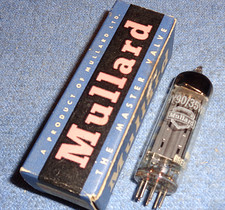 1 NOS Mullard 35W4 HY90 Vacuum Tube - Rectifi...