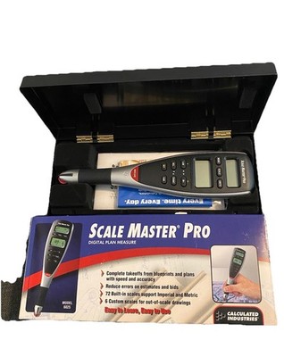 Calculated Industries Scale Master Pro 7.3'' Digital Plan Measure 6025 - New