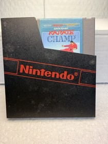 Karate Champ (Nintendo NES 1986) Authentic/Tested/Works