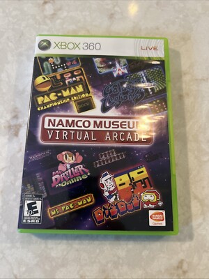 Namco Museum: Virtual Arcade; CIB (Microsoft Xbox 360, 2008) USED FAST SHIPPING
