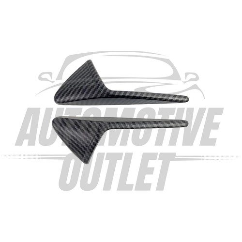 SEITENKAMERA DEKOR ABDECKUNG VERKLEIDUNG MATT CARBON 2x FÜR TESLA MODEL 3 S X Y 17-23 - Bild 2 von 15
