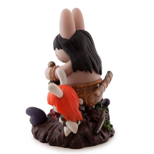 Frank Kozik Kidrobot Frank Frazetta Labbit the Barbarian 10” Vinyl Figure Toy - Picture 2 of 3