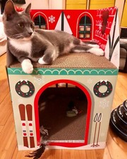 target cat christmas house