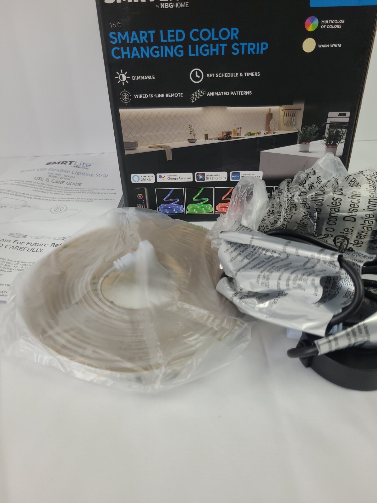 Multi Color Led Light Strips With Remote Control Costco Shelly Lighting